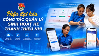 Hiện đại hóa công tác quản lý sinh hoạt hè thanh thiếu nhi