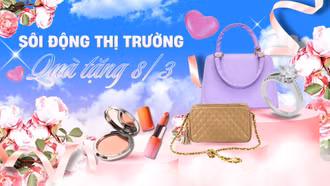 Sôi động thị trường quà tặng 08/3