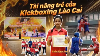 Tài năng trẻ của Kickboxing Lào Cai