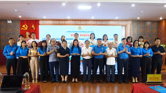 Công đoàn phường Lào Cai sơ kết hoạt động 6 tháng đầu năm 2026