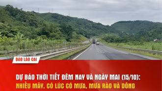Dự báo thời tiết đêm nay và ngày mai (15/10)