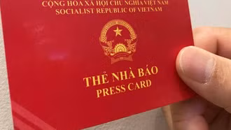 Gia hạn sử dụng Thẻ nhà báo kỳ hạn 2021-2025 đến hết ngày 31/3/2026
