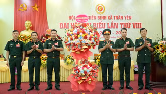 Đại hội Hội Cựu chiến binh phường Nghĩa Lộ, xã Trấn Yên lần thứ VIII