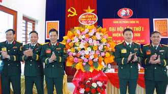 Đại hội Đảng bộ Phòng Chính trị lần thứ I, nhiệm kỳ 2025-2030