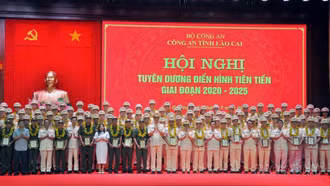 Công an tỉnh Lào Cai vinh danh 134 tập thể, cá nhân điển hình tiên tiến trong Phong trào thi đua “Vì an ninh Tổ quốc” giai đoạn 2020-2025 