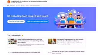 Cục Thuế ra mắt Cổng thông tin hỗ trợ cá nhân, hộ kinh doanh và doanh nghiệp