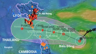 Bão số 6 khả năng sắp hình thành, trọng tâm mưa lớn ở miền Trung