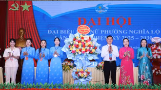 Phường Nghĩa Lộ và các xã Trịnh Tường, Liên Sơn Xuân Ái tổ chức thành công Đại hội đại biểu Hội Liên hiệp Phụ nữ lần thứ I