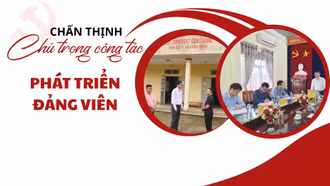 Chấn Thịnh chú trọng công tác phát triển đảng viên