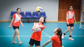 Đại hội Thể dục, thể thao tỉnh Lào Cai: Xác định hai đội bóng chuyền nữ vào chung kết
