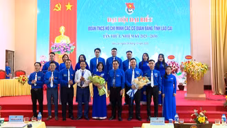 Ban Chấp hành Đoàn TNCS Hồ Chí Minh các cơ quan Đảng tỉnh khóa I, nhiệm kỳ 2025 - 2030 ra mắt Đại hội