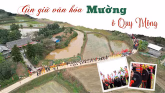 Gìn giữ văn hóa Mường ở Quy Mông