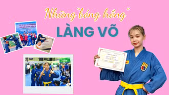 Những “bóng hồng” làng võ