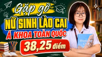 Nữ sinh Lào Cai đạt 38.25 điểm thi THPT: Nhìn bảng thành tích ai cũng "choáng"