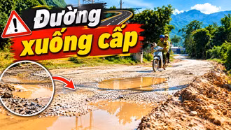 Sớm khắc phục tình trạng xuống cấp trên Tỉnh lộ 170 đoạn qua xã Mường Lai 