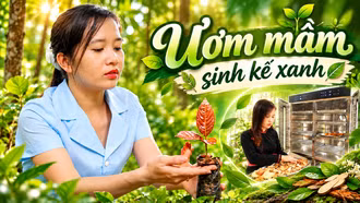 Người gieo mầm sinh kế xanh nơi vùng cao