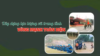 Xây dựng lực lượng vũ trang tỉnh vững mạnh toàn diện