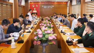 Ban Quản lý dự án đường sắt (Bộ Xây dựng) làm việc với tỉnh Lào Cai về triển khai Dự án đường sắt Lào Cai - Hà Nội - Hải Phòng
