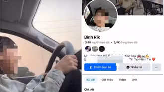Xử phạt gần 30 triệu đồng người bố để con 6 tuổi lái ô tô