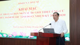 Lào Cai tổ chức Kỳ thi lựa chọn nhân sự giới thiệu ứng cử chức danh Bí thư Tỉnh Đoàn