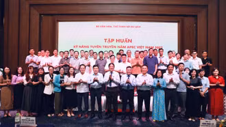 Tập huấn kỹ năng tuyên truyền năm APEC Việt Nam 2027