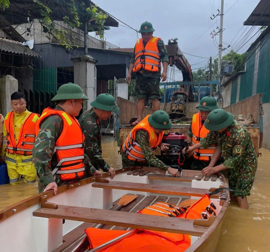 Các phương tiện được sử dụng để thực hiện nhiệm vụ.