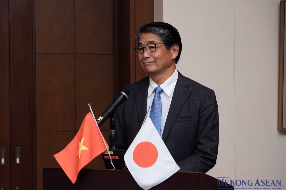 Đại sứ Nhật Bản tại Việt Nam, Ngài Ito Naoki. (Ảnh: Tùng Dương/Mekong ASEAN)