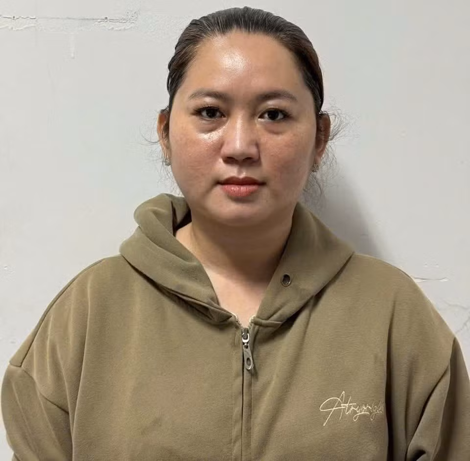 Bị can Lâm Thị Cẩm Tiền.