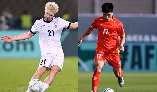 U23 Việt Nam quyết đánh bại U23 Kyrgyzstan. (Nguồn: AFC)