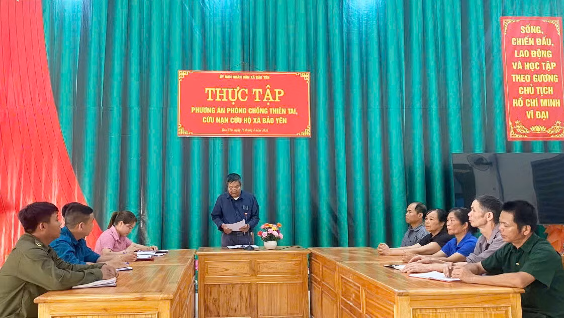 Ban phát triển thôn họp triển khai phân công nhiệm vụ.