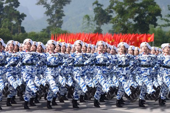 Những hình ảnh ấn tượng tại buổi tổng hợp luyện.