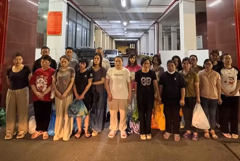 Công an TP Hải Phòng khởi tố 19 bị can về các tội danh Cưỡng đoạt tài sản, Trốn thuế (Ảnh: Công an Hải phòng cung cấp)