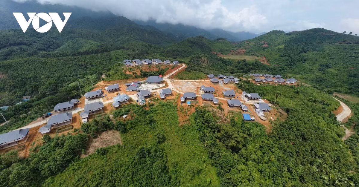 Khu tái định cư Làng Nủ.