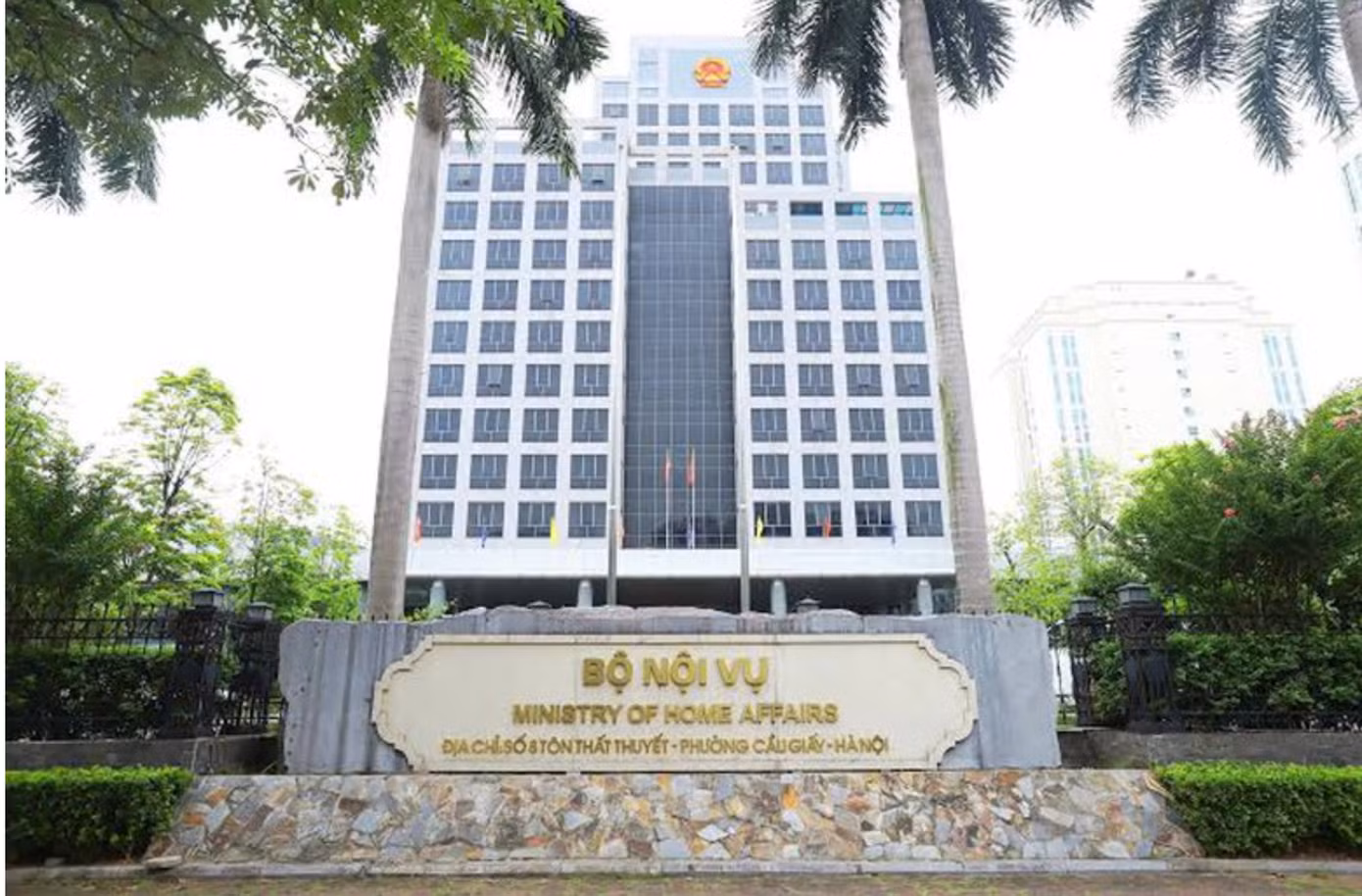 Trụ sở Bộ Nội vụ.