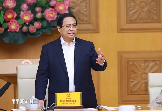 Thủ tướng Phạm Minh Chính kết luận cuộc họp triển khai “Chiến dịch Quang Trung”.