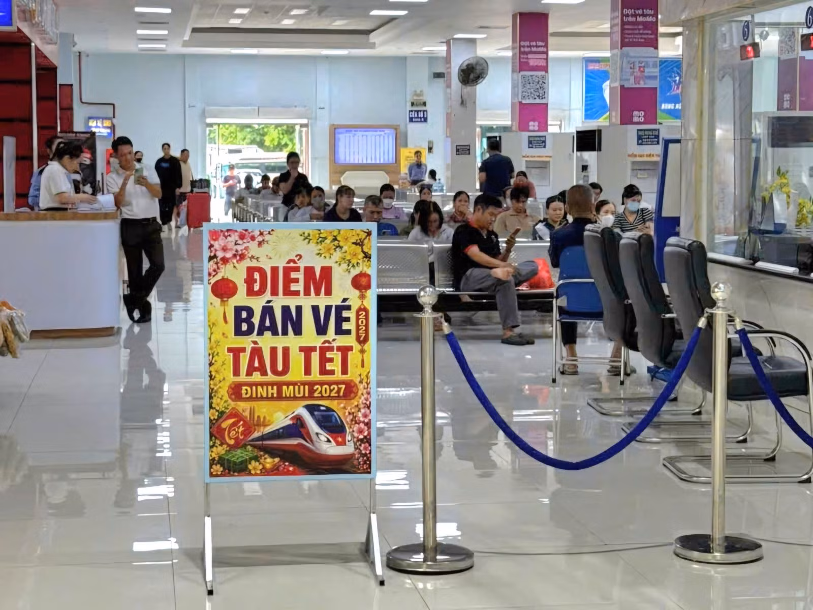 Mở bán vé tàu Tết Nguyên đán Đinh Mùi năm 2027.