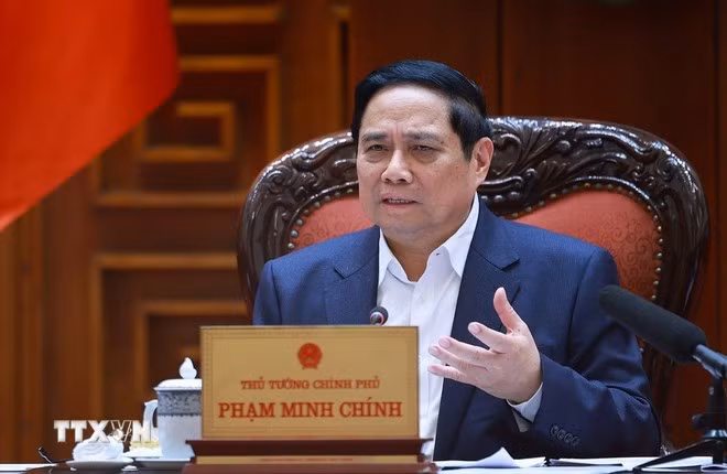 Thủ tướng Phạm Minh Chính chủ trì họp Thường trực Chính phủ về công tác chuẩn bị tổ chức Lễ khởi công, khánh thành, thông xe kỹ thuật các công trình, dự án trọng điểm.