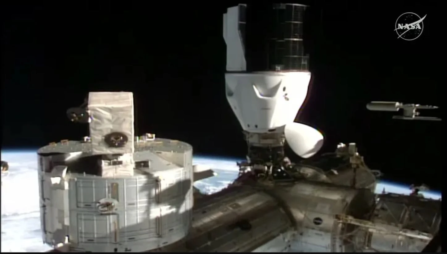 Tàu vũ trụ Dragon của SpaceX đã kết nối với ISS vào ngày 2/8/2025.