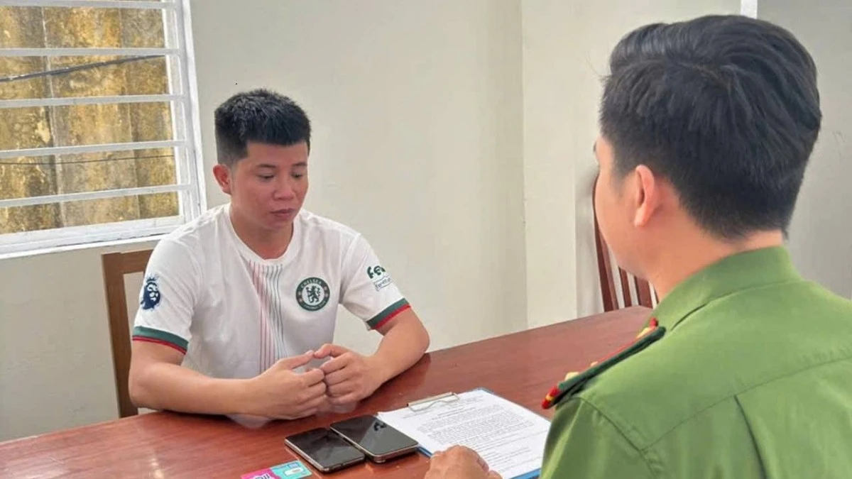 Cơ quan Công an làm việc với Nguyễn Ngọc Anh.