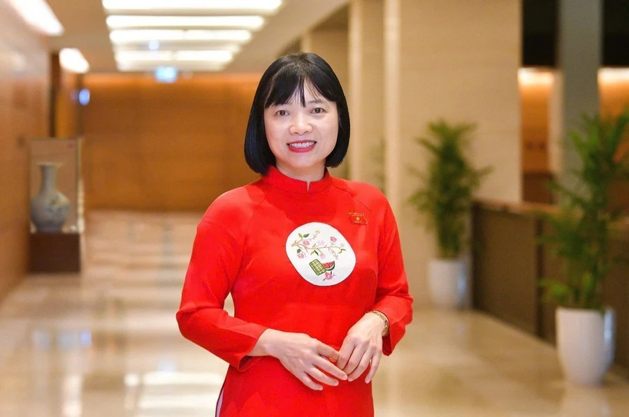 Bà Nguyễn Thị Việt Nga - Ủy viên Ủy ban Văn hóa và Xã hội của Quốc hội.