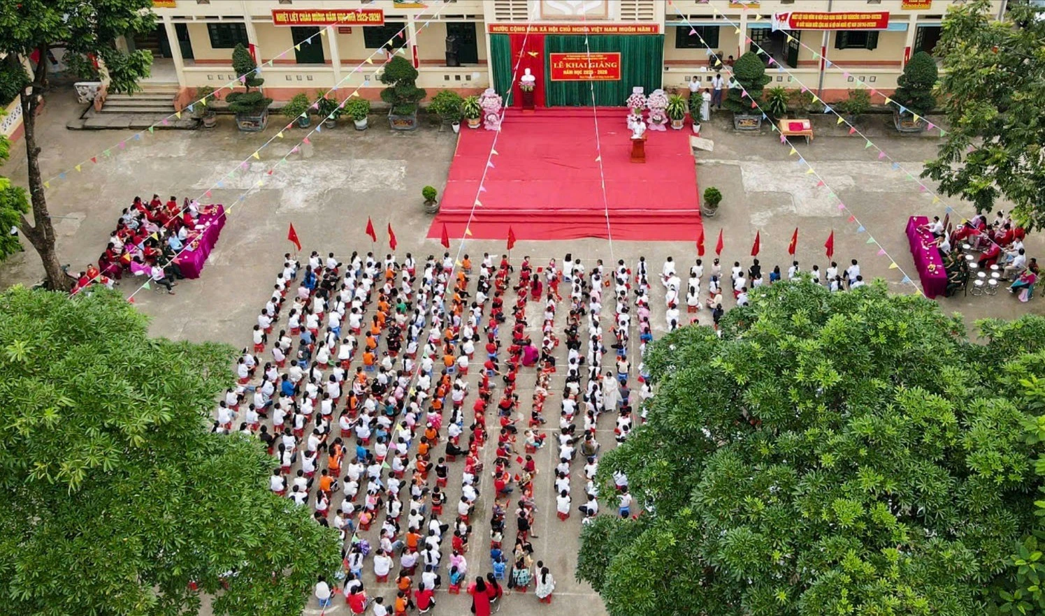 Quang cảnh Lễ khai giảng năm học 2025 - 2026.