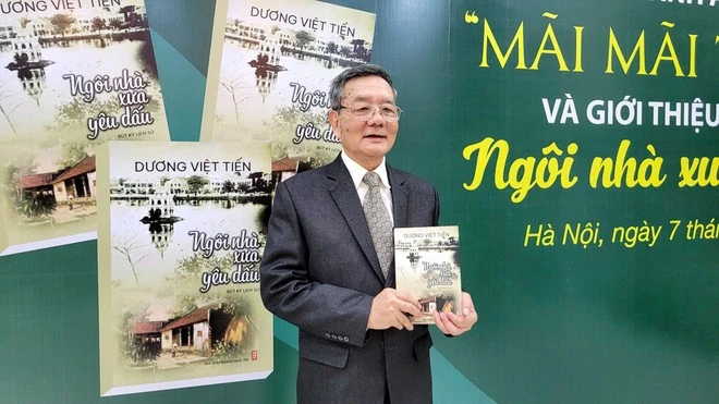 Ông Dương Việt Tiến - con trai ông Dương Quang Trị và tác giả cuốn bút ký về hành trình của gia đình trong dòng lịch sử đất nước.