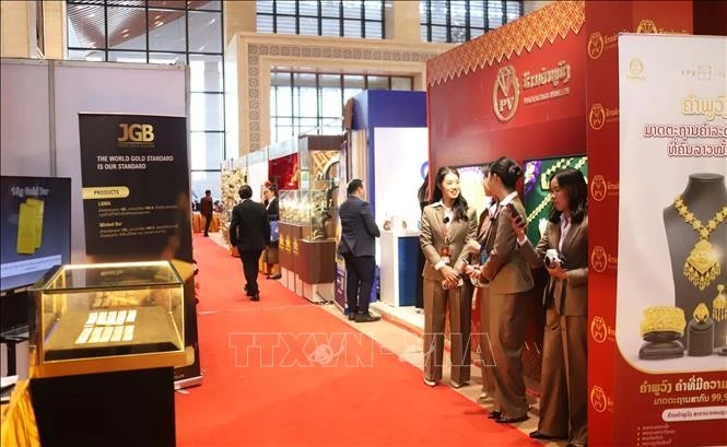 Một góc Festival Vàng Lào năm 2025.