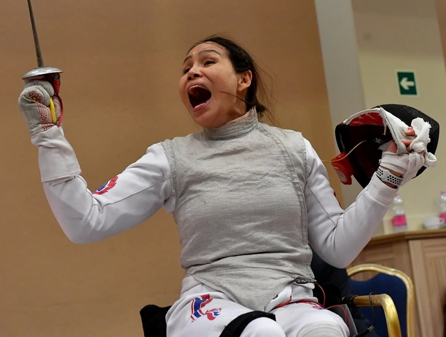Kiếm thủ Saysunee Jana. Ảnh: Paralympic.org