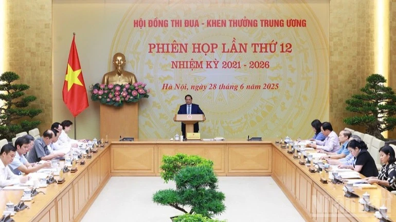 Quang cảnh phiên họp. (Ảnh: Trần Hải)