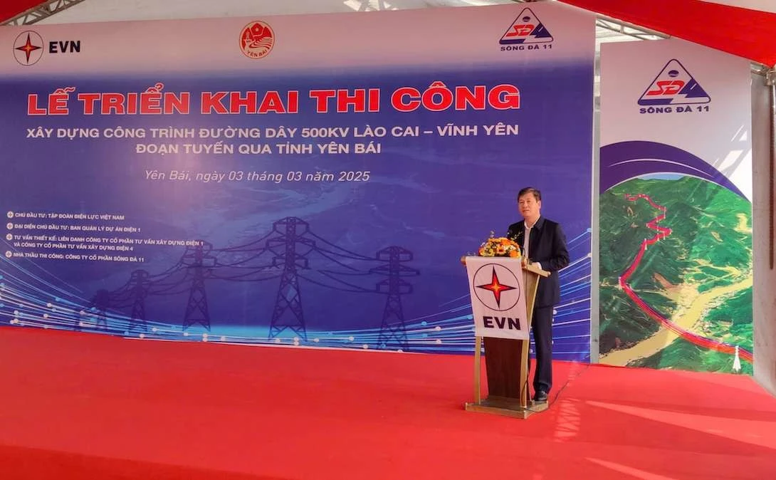 Phó Chủ tịch UBND tỉnh Yên Bái ông Ngô Hạnh Phúc yêu cầu - các đơn vị liên quan đến việc triển khai dự án tập trung, nỗ lực thực hiện tốt một số nhiệm vụ. Ảnh: Tuyết Lan