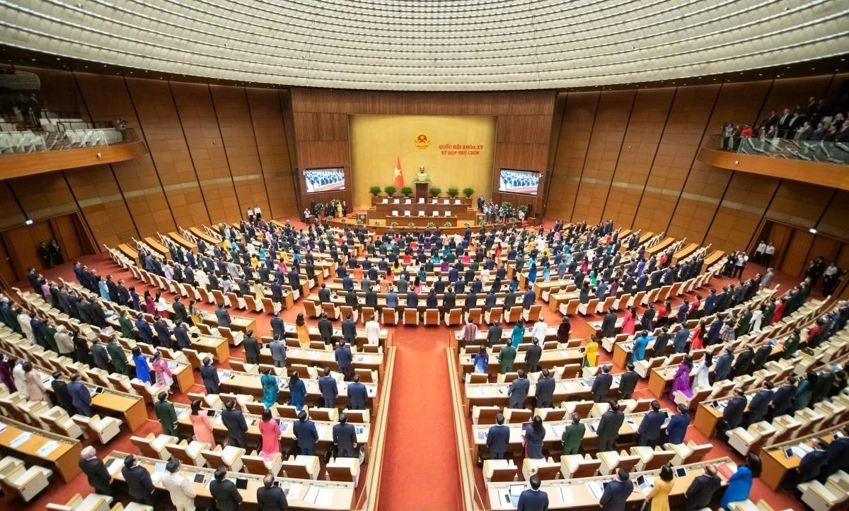 Quốc hội thảo luận ở Hội trường về kết quả thực hiện kế hoạch phát triển kinh tế - xã hội, Ngân sách Nhà nước năm 2024.
