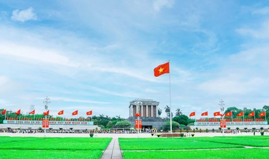 Lăng Chủ tịch Hồ Chí Minh. Ảnh: bqllang.gov.vn