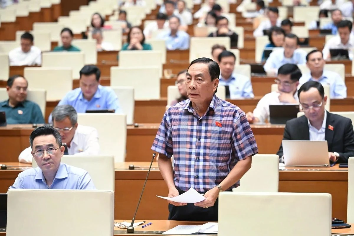 Đại biểu Phạm Văn Hòa. (Ảnh: Quốc hội)
