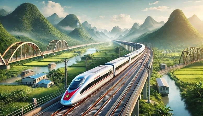Quốc hội đã thông qua với tỷ lệ tán thành cao các Nghị quyết về chủ trương đầu tư Dự án đường sắt tốc độ cao trên trục Bắc - Nam